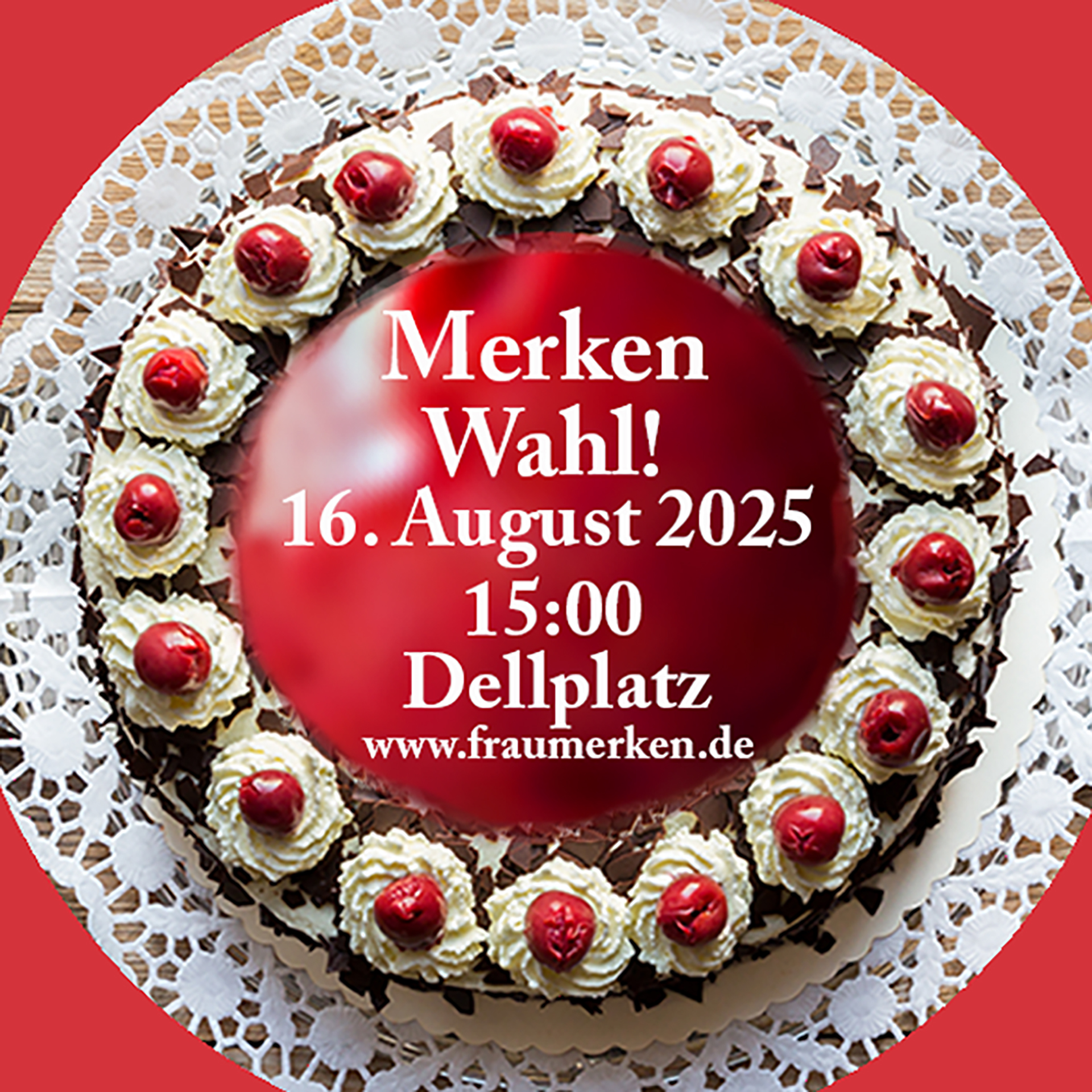 Kirschkuchen-Picknick auf dem Dellplatz!